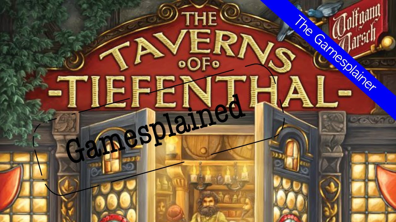 The Taverns Of Tiefenthal 深谷酒館 主遊戲 桌遊 卡牌屋桌上遊戲