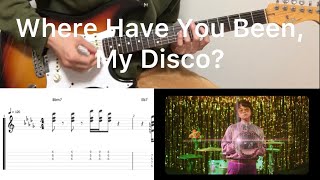 IV OF SPADES - Where Have You Been, My Disco? (guitar cover with tabs & chords)