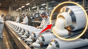 Inside a Modern Toothpaste Factory : How Toothpaste Is Really Made? (Full Process)