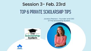 Top 6 Private Scholarship Tips