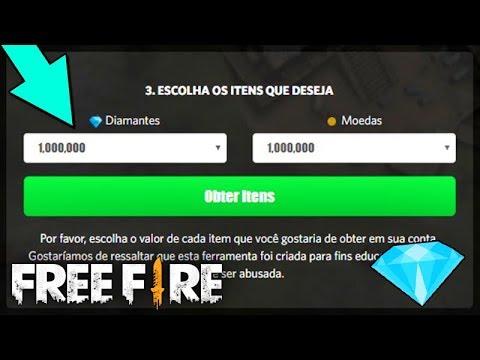 Abaixem este aplicativo pra ganhar diamante, Free Fire