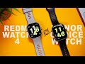 Comparison  redmi watch 4 vs honor choice watch  which one