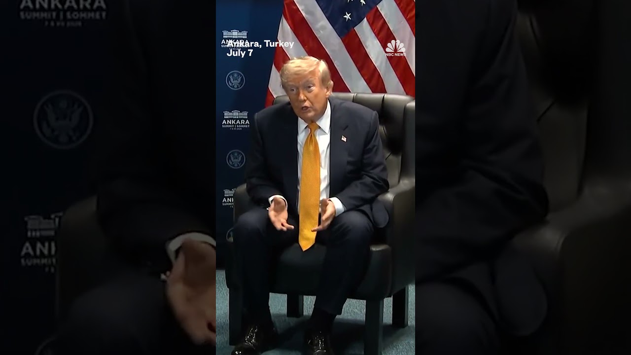 Trump says he may re-impose a blockade on Iranian ports in the Strait of Hormuz