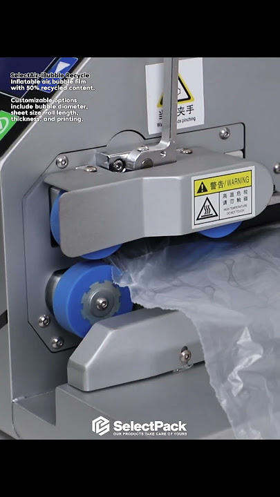🌱 Rethinking protective packaging | SelectPack | SelectAir | Air Cushion Packaging Manufacturer