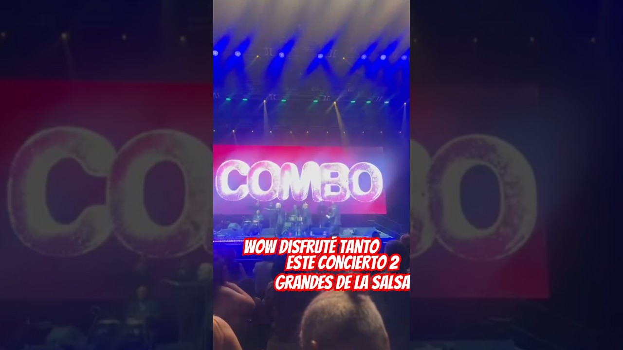 Wow fue una espectacular concierto 2 de mis preferidos grupos el Noche y el Gran Combo 💃🎼❤️