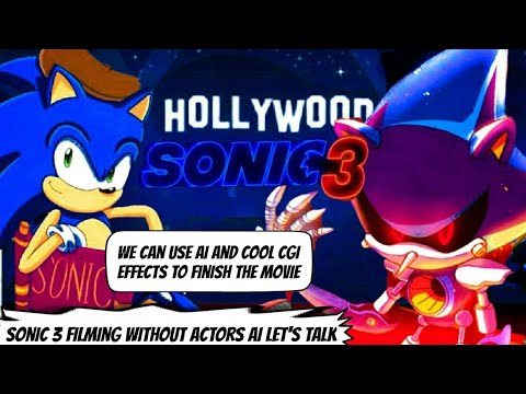 Sonic The Hedgehog 3 to begin filming without actors amidst the