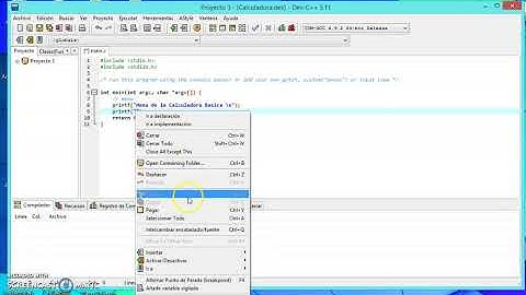 Como crear una calculadora basica con lenguaje C
