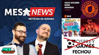 Mesa News #82 - Vencedores Golden Geek 2025 - Sonhando com Alice - Tormenta: Expedição Escarlate