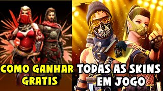 PRÓXIMA INCUBADORA, SKINS PERÇA GRATIS, NOVAS PARCERIAS E MAIS FREE FIRE