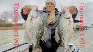 CRAPPIE Tournament win on Weiss Lake