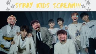 Stray Kids Side Effects Relay Dance but every time they SCREAM, it speeds up