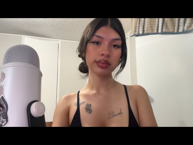 ASMR helping you sleep in 18 min (personal attention, mouth sounds)
