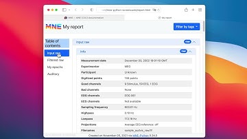 MNE-Python feature spotlight: Reports