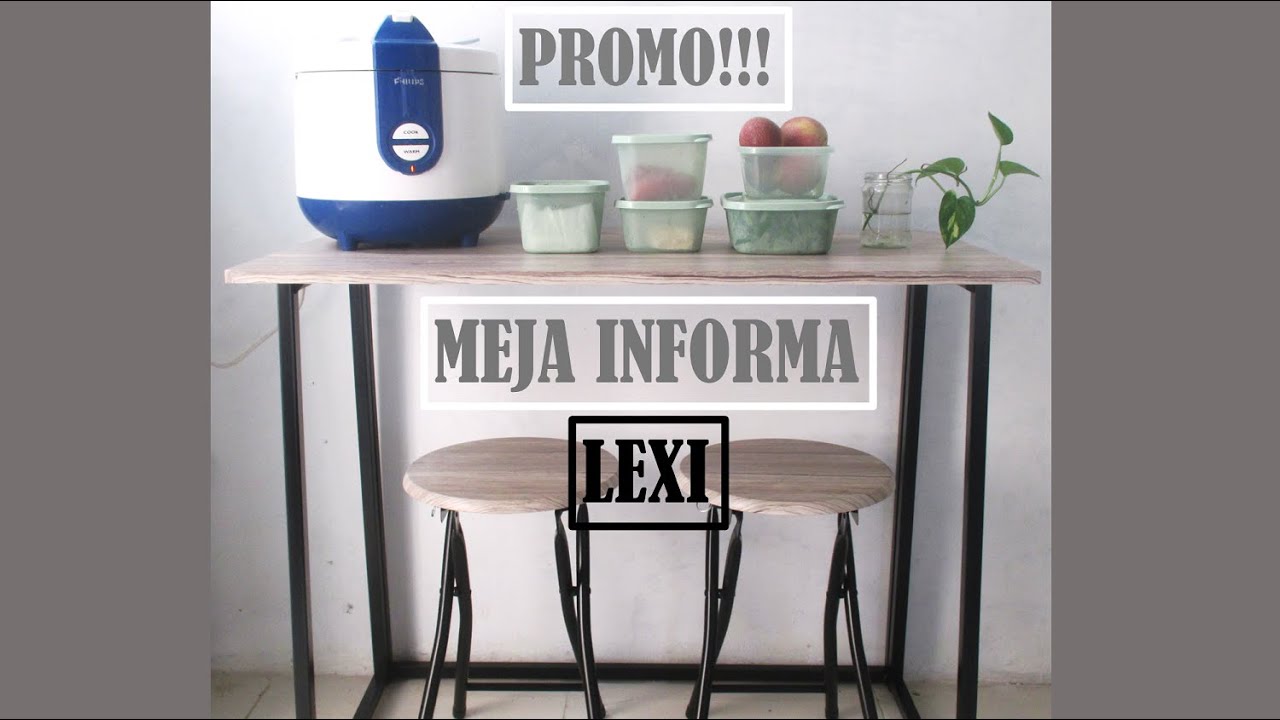 Home Decor Unboxing Meja  Makan Minimalis Promo  Informa  