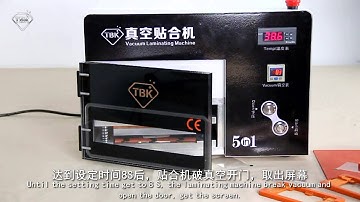 5 in 1 OCA Vacuum Lamination Machine+LCD screen repair machine for mobile