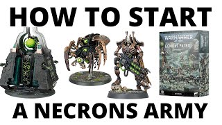 How to Start a Necrons Army in Warhammer 40K 10th Edition Necron Beginner Guide to Start Collecting