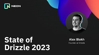 State of Drizzle 2023 (Alex Blokh) Drizzle Orm The Typescript Orm With Alex Blokh