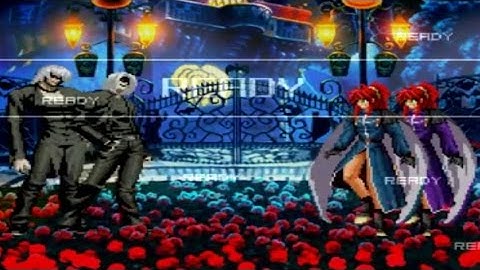 Element Kyo and Element Iori vs Amoumi and Amoumi | KOF WOJ  Quickies ft JJD and DEAF KEV