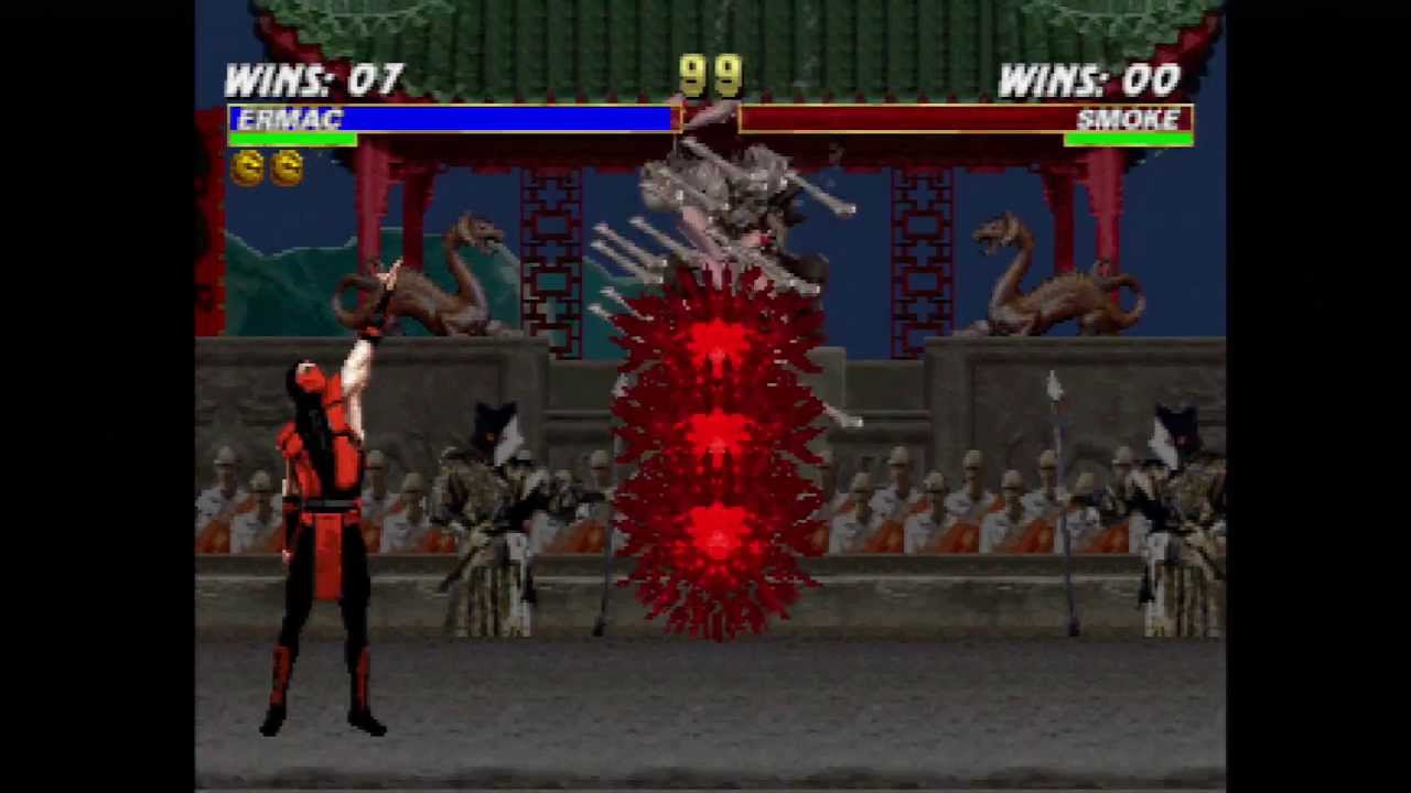 Ermac Mortal Kombat 9 Fatality Rating 2! #mortalkombat #ermac #fatalit