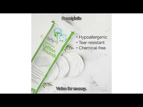 ForPro Premium Cotton Rounds Review: Lint-Free, Non-Tearing, 600 Count – Worth the Hype?