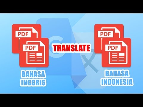 Cara Translate PDF Inggris ke Indonesia