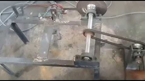 Project Pedal Power Hacksaw(mechanical)