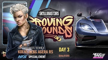 Proving Grounds: 2016 Koenigsegg Agera RS | Day 3 Qualifiers | NFS No Limits