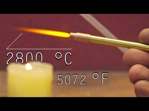 Superpowerful Flame 5072 ℉ • Produce Hydrogen from Water - Do it yourself