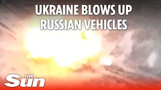 Ukraine Russia War: Ukrainian forces destroy Russian personnel carrier