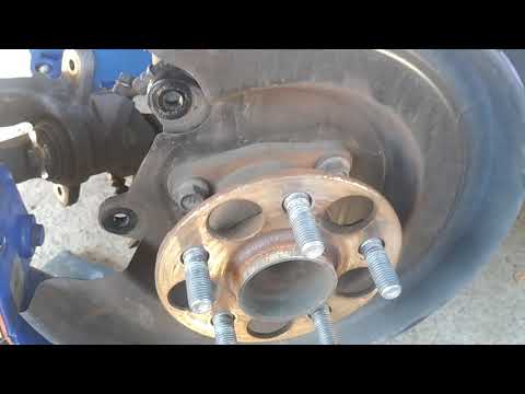 toyota prius rear wheel bearing wheel speed sensor replacement