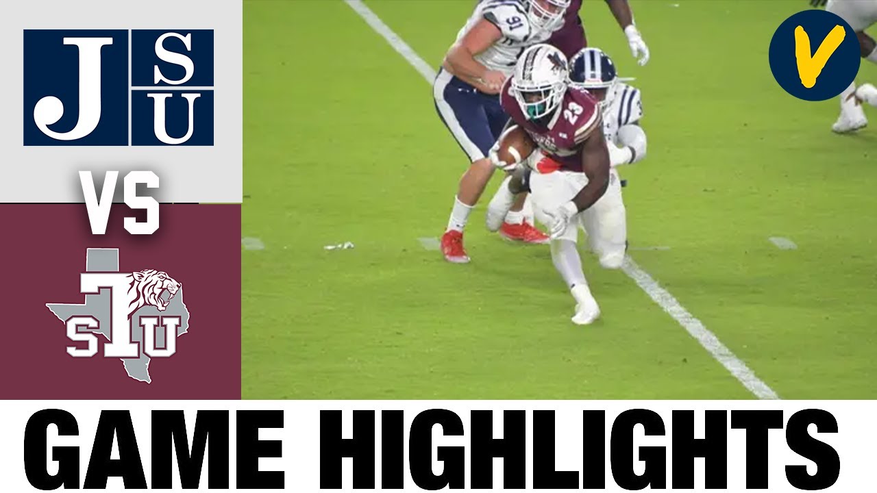 Jackson State vs Texas Southern 2022 College Football Highlights