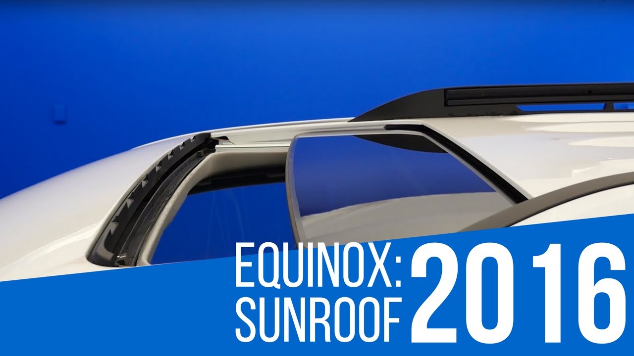 2016 Chevrolet Equinox: Sunroof - YouTube