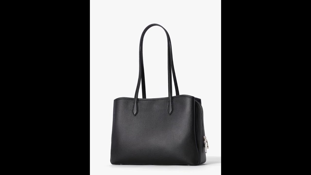 kate spade new york | hudson large work tote - YouTube