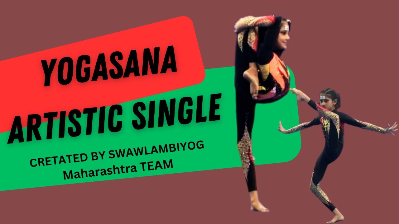 ARTISTIC SINGLE #athlete #mahrastra #yogasanabharat #swawlambiyog