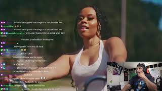 Daquan Wiltshire First Reaction To Flo Milli (In The Party \& Send The Addy \/ May I)