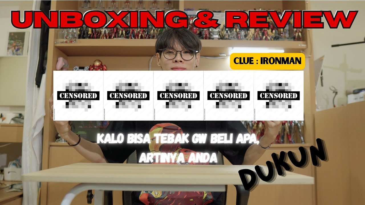 zthobbyjajan REVIEW SESUATU LAGI. CLUE NYA IRONMAN! APAKAH INI?!