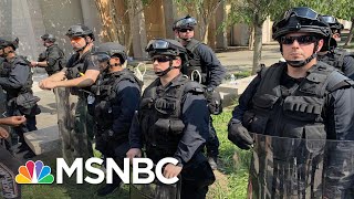 Armed Troops Remain At DC Protest After More Charges In Floyd's Death | The 11th Hour | MSNBC