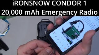 iRONSNOW Condor 1 Emergency Radio