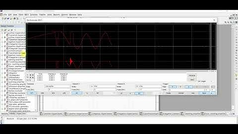 positive and negative clipper in multisim