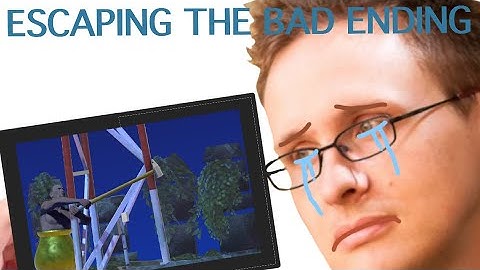 👉 How To Actually Escape The Bad Ending! | Getting Over It 👈