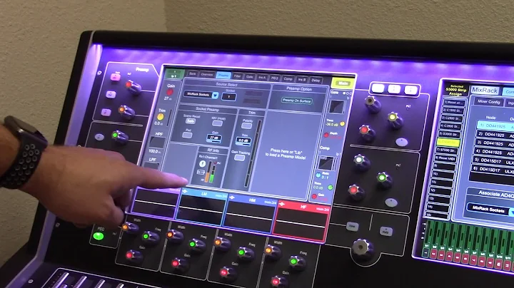 Allen & Heath dLive with Shure wireless integration