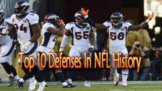 The Top 10 Defenses In NFL History