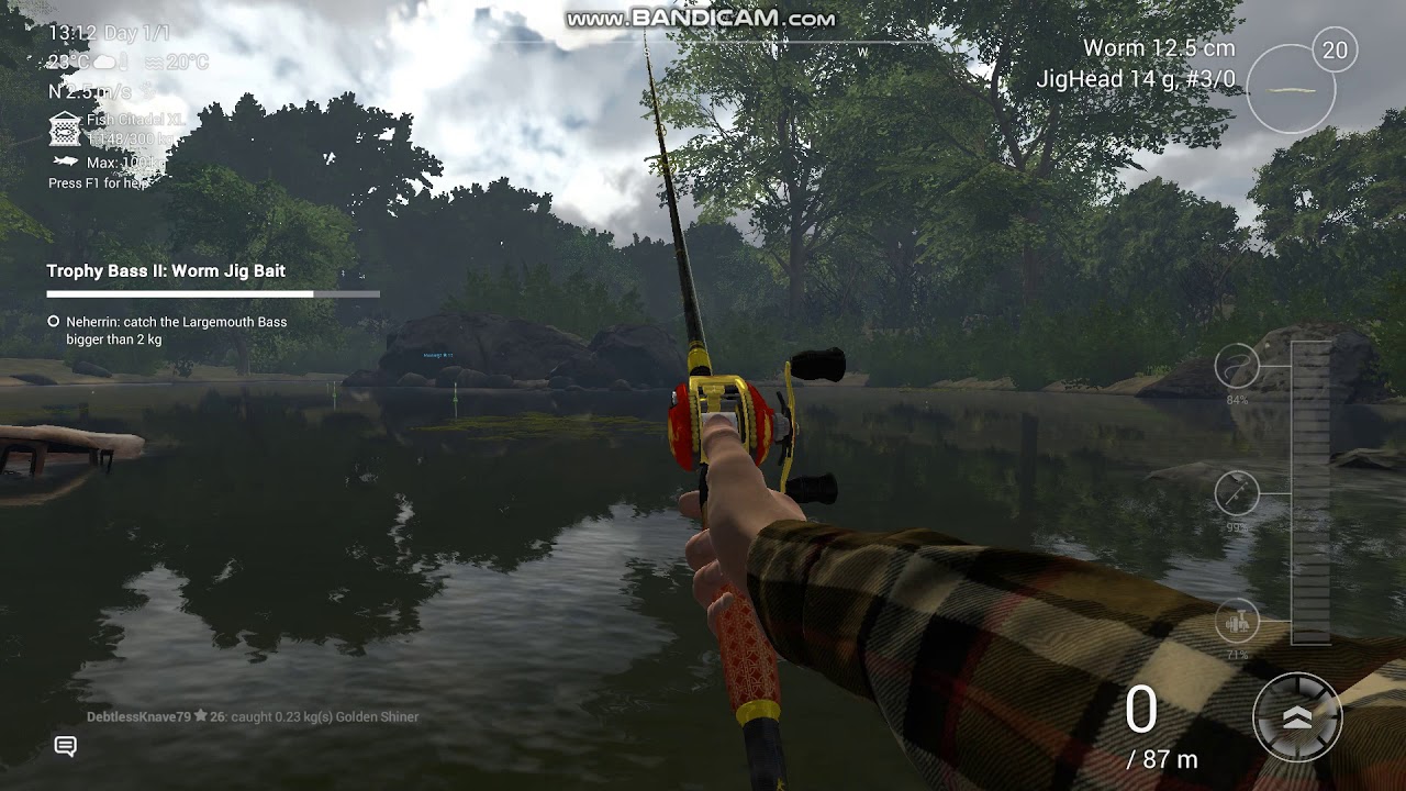 Fishing Trophy Bass 2 Worm Jig Bait Neherrin YouTube