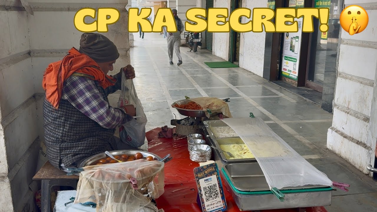 CP ki Galiyon Mein Chupa Hidden Gem! 🤫 Best Winter Desserts in Delhi! ❄️🍯