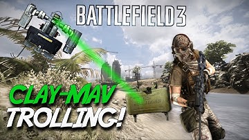 Battlefield 3 Undercover Trolling (Claymore/MAV)