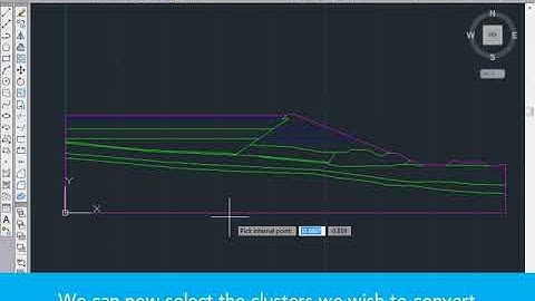 2D Import tool for soil polygons and structural geometry