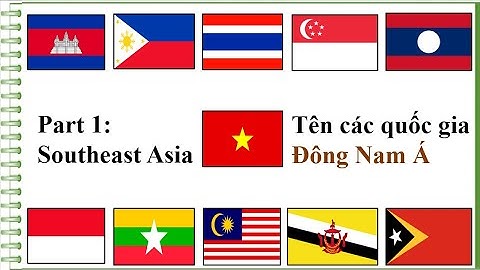 Tên Các Nước Đông Nam Á/Southeast Asia/Nations of the World