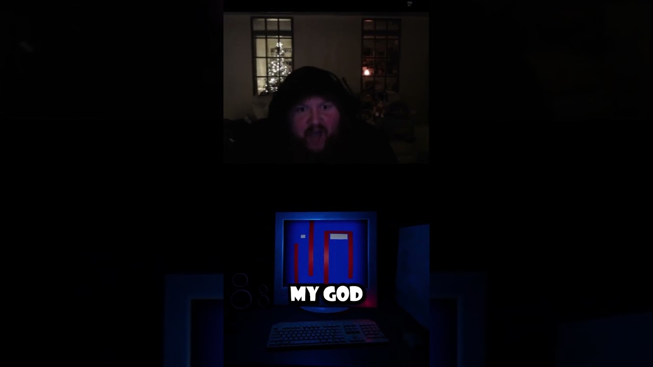 He's right behind me.....