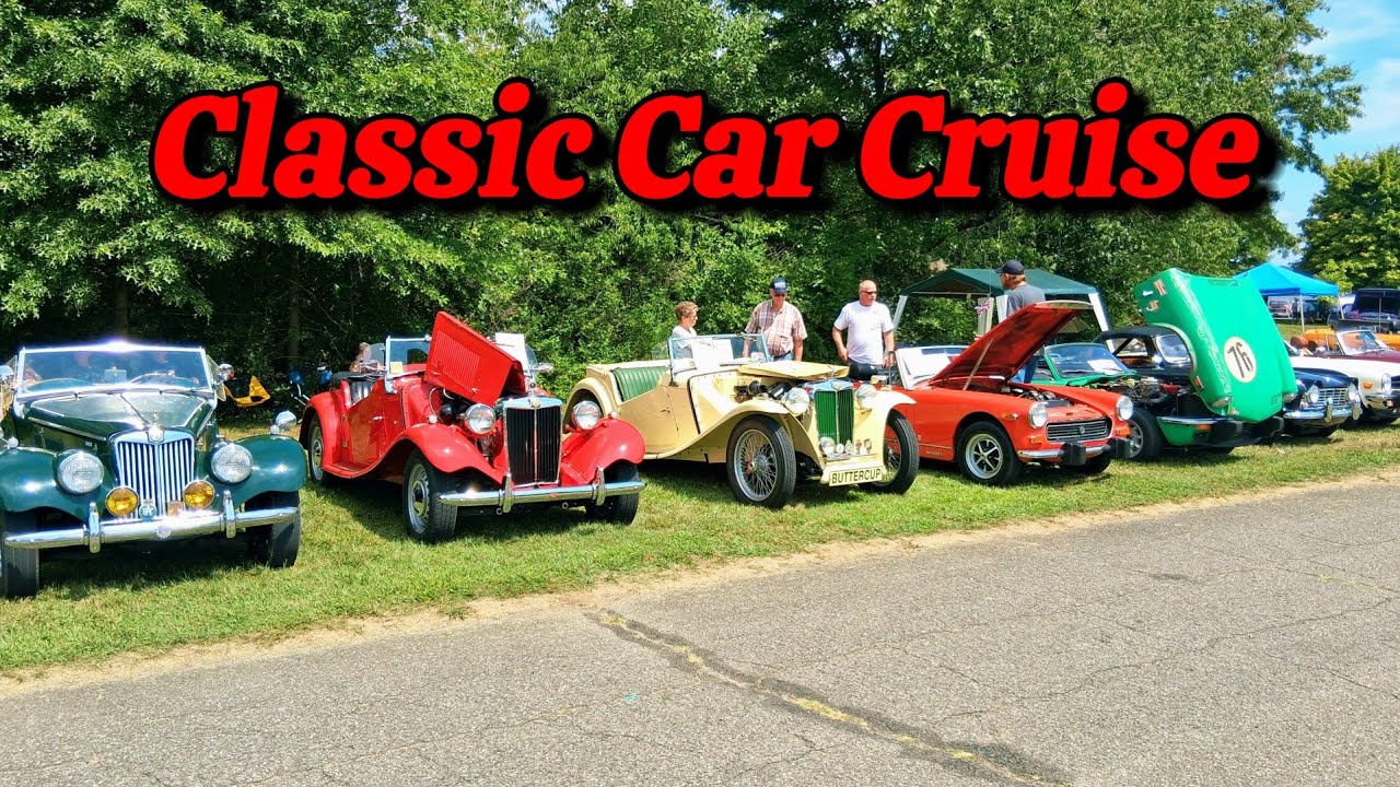 CLASSIC CAR CRUISE at Lake Wilhelm [Goddard State Park] 