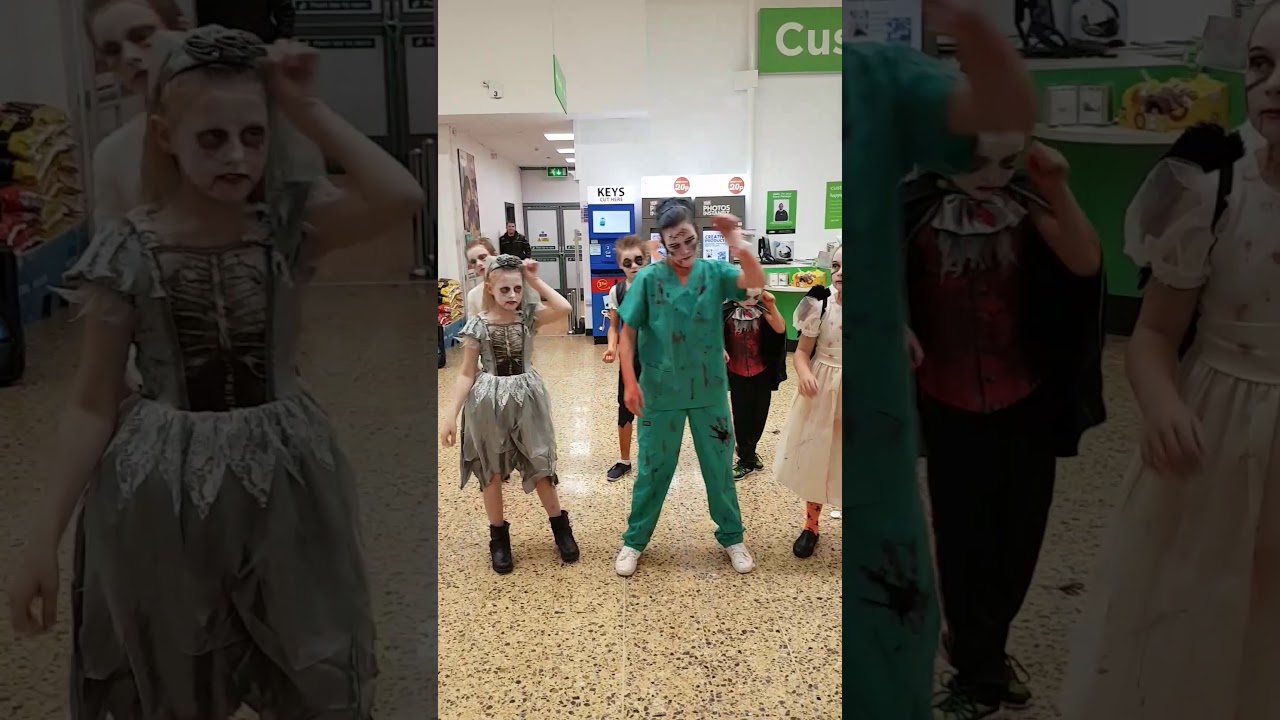 asda blackpool halloween dance 2017 YouTube